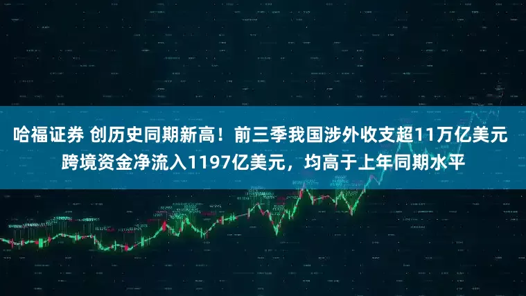 哈福证券 创历史同期新高!前三季我国涉外收支超11万亿美元 跨境资金净流入1197亿美元,均高于上年同期水平